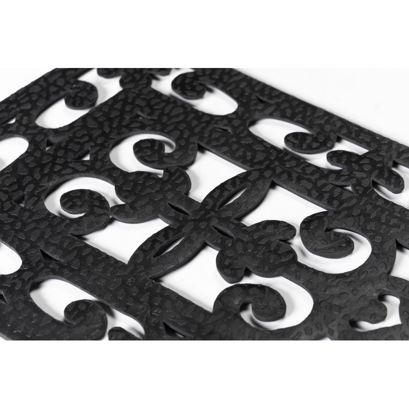 Tapis d'escalier noir Schley