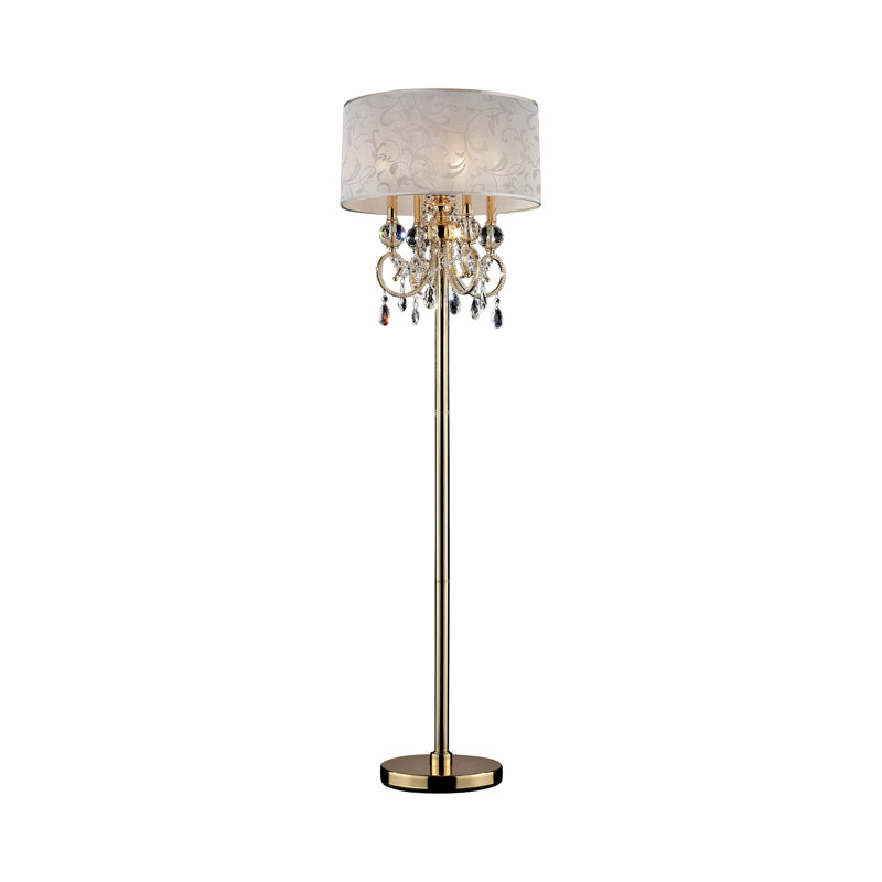 Lampe sur pied traditionnelle 63 po Denice