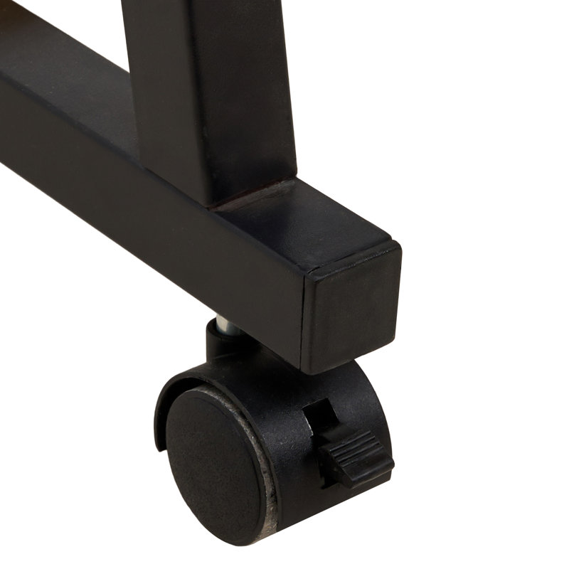 Adjustable Metal Base Computer Desk