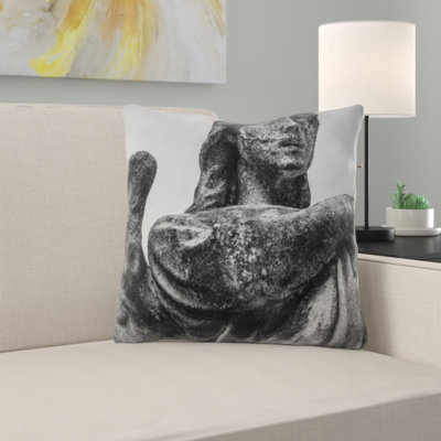 Microsuede Throw Pillow