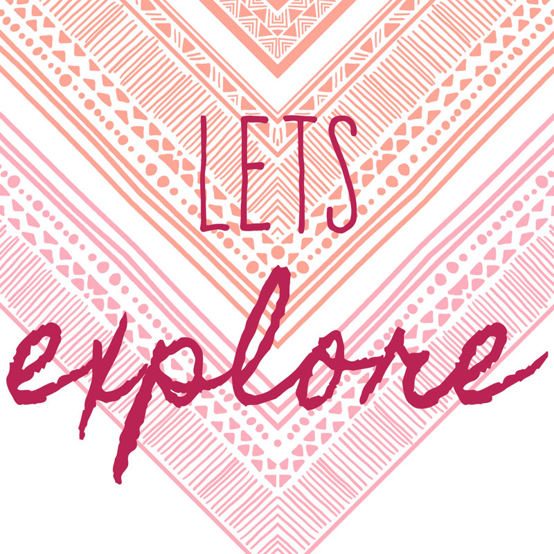 Lets Explore - Wrapped Canvas Print, 76cm H x 76cm W x 3.8cm D