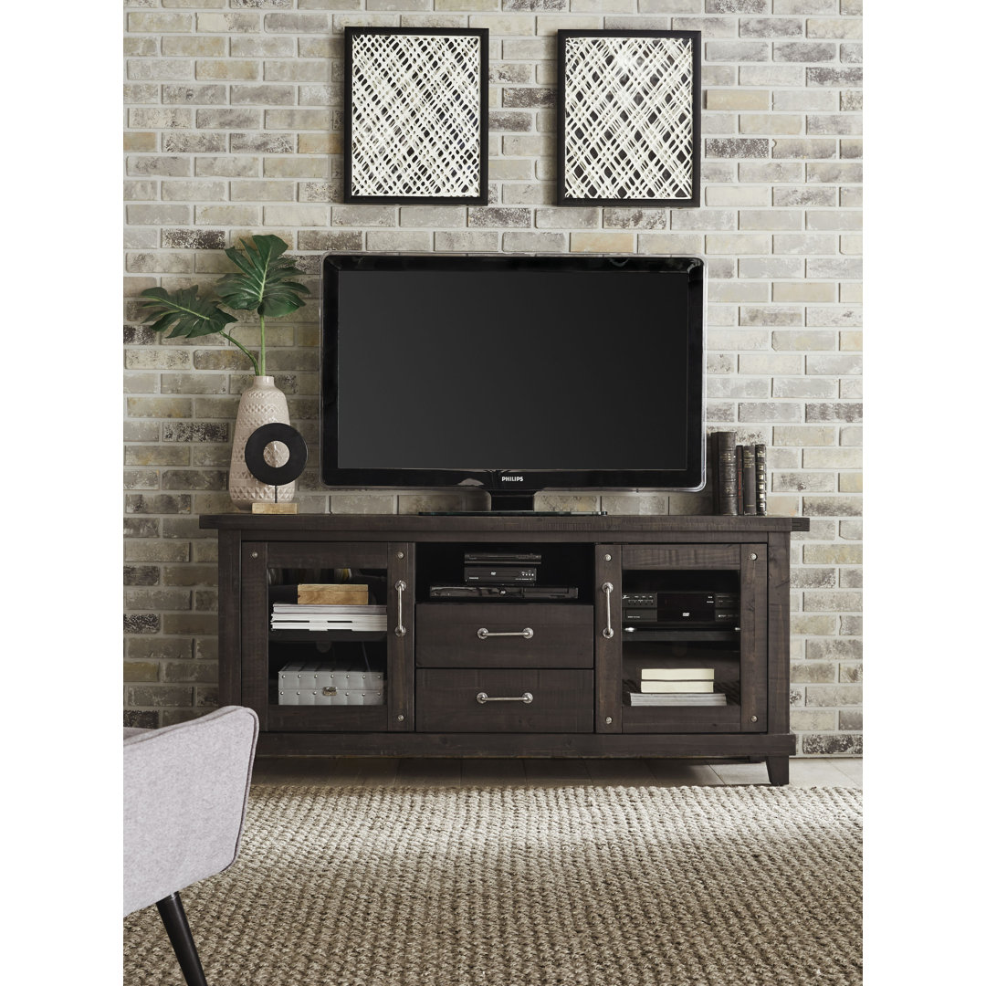 Brush Unfinished TV Stand for TVs up to 78" Gracie Oaks