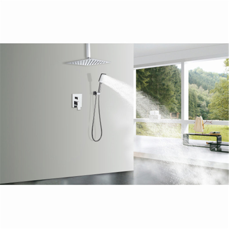 Système de douche complet, Chrome