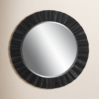 Jepsen Wood Scalloped Wall Mirror