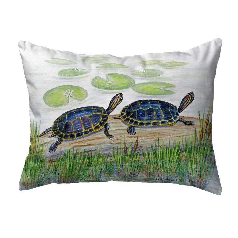 Coussin lombaire intérieur / extérieur Two Turtles