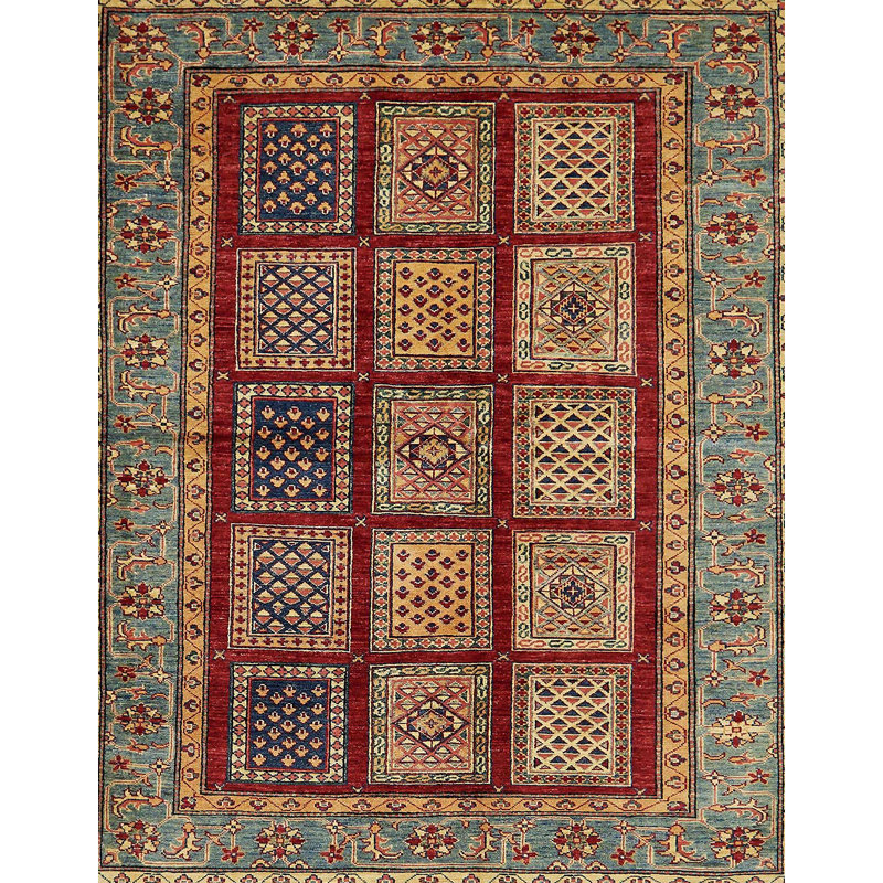 Tapis abstrait moderne 619, Rectangle 6 pi x 9 pi