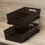 Tiroir coulissant / rangement sous le lavabo-107239828