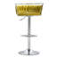 Tabouret de bar pivotant avec dossier Ginko-882844513-879315297