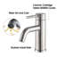 Single-Hole Single-handle Bathroom Faucet-63519016