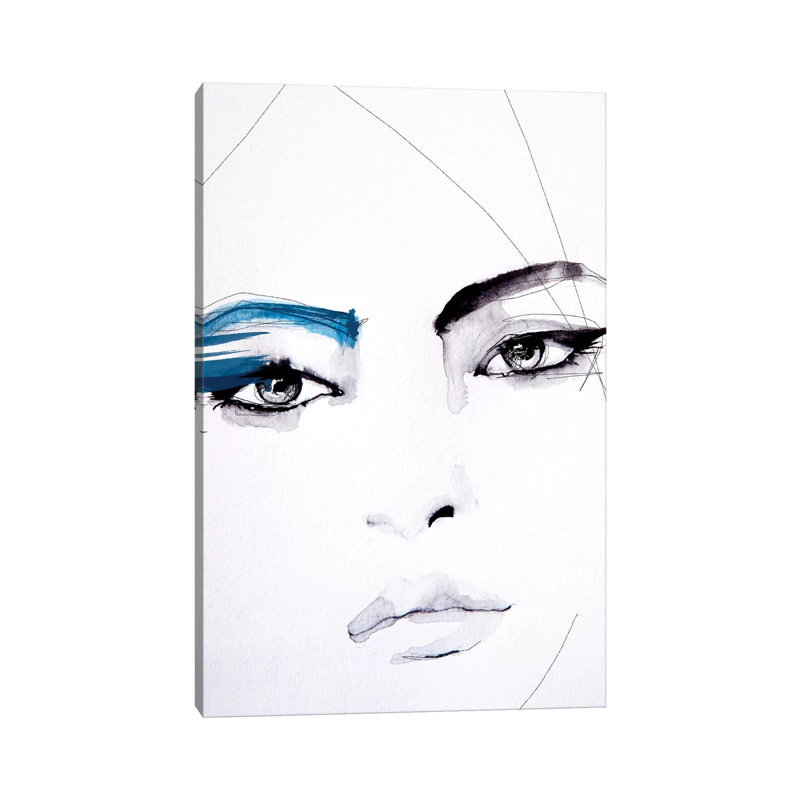 Untitled 1 Piece Painting on Canvas, 30.48 cm H x 45.72 cm W, Wrapped Canvas