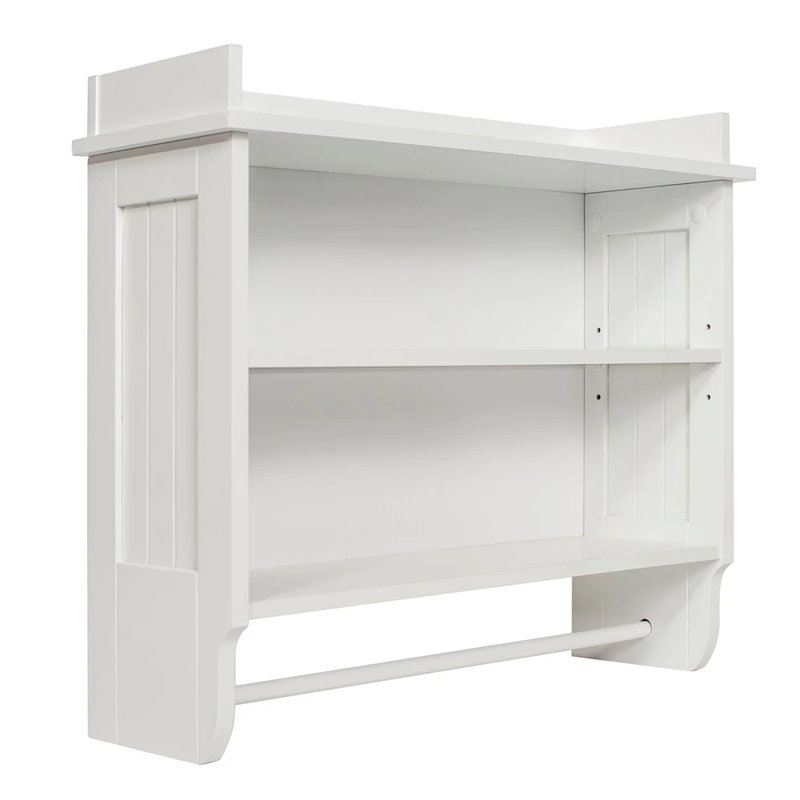Étagère à 3 niveaux avec barre à serviettes