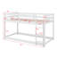 Floor Bunk Bed With Ladder-1738751484