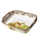 Spode Woodland Rect Hndl Dish 12X9.5" Mld/Ql