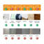 20cm W x 20cm L PVC Peel and Stick Mosaic Tile-1122686879