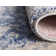 Tapis oriental bleu marine Polli