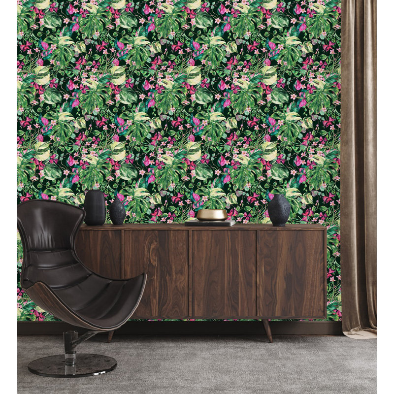 Carreau de papier peint l 25 po Hanan, L 2,08 pi x L 10,42 pi