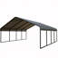 20 x 20 pi Abri d'auto en acier inoxydable-123846688