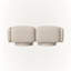 Canapé 2 places Rimo - Beige-Pierre-17276593-17276595