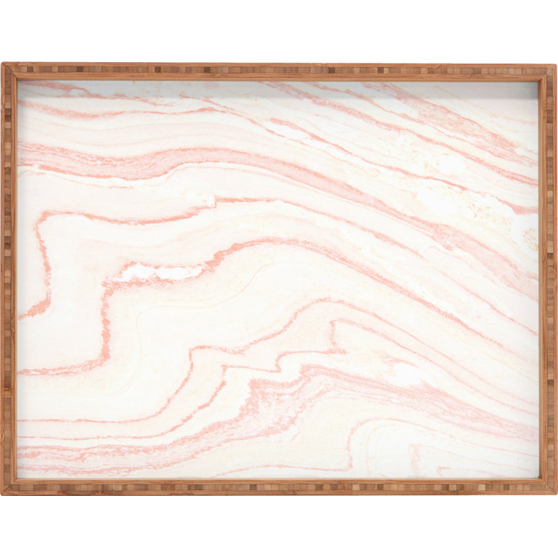 Solid Wood Tray, 2" H x 18" W x 14" D