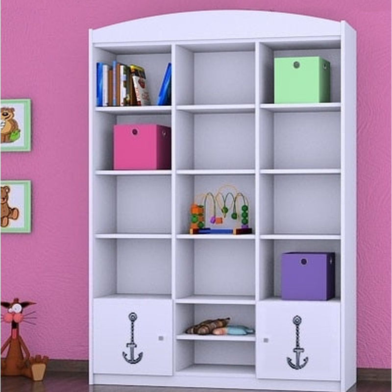 Cadence 183cm H X 132cm W Kids Cube, White