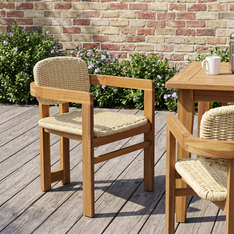 Ensemble de 2 chaises de salle à manger Modern Coastal, 2