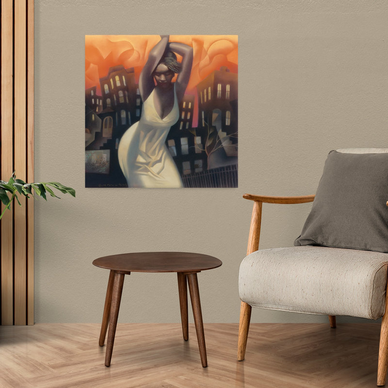 Harlem Heat, art urbain contemporain, H 24 po x l 24 po