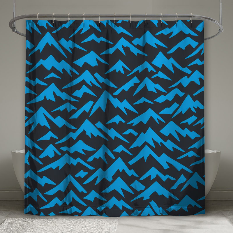 Rideaux de douche Blue Mountain, 70in W x 84in H