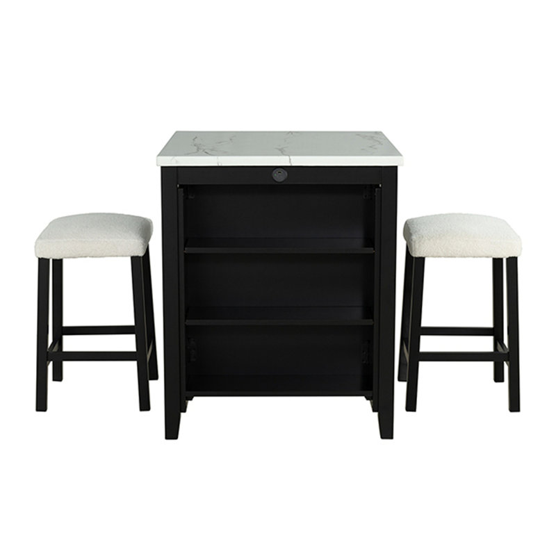 Dining Room Transitional 3pc Dining Set