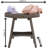 Hudson Yards CoastalVogue Teak Shower Bench-2035220967