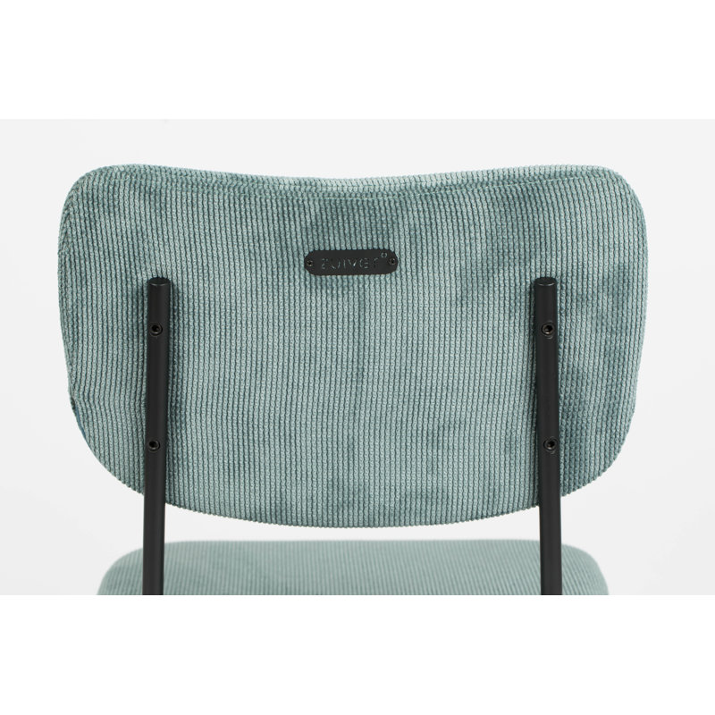 Tabouret Benson, Tabouret de comptoir (siège d'une hauteur de 25 p, Gris
