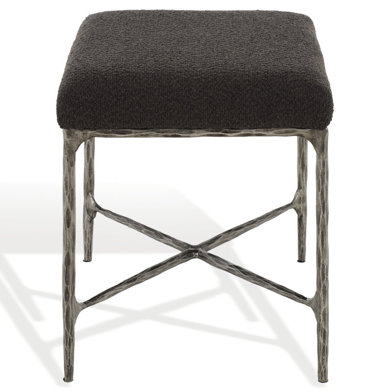 Jaysion Upholstered Ottoman, Black