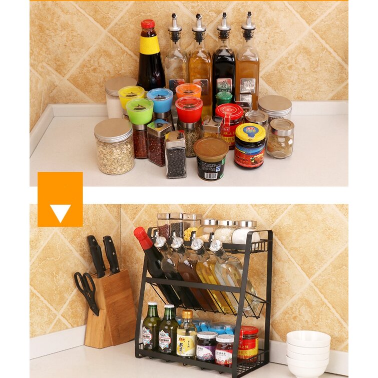 Darcus Stainless Steel Spice Rack