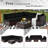 Nicklous 5 - Person Patio Conversation Set with Cushions