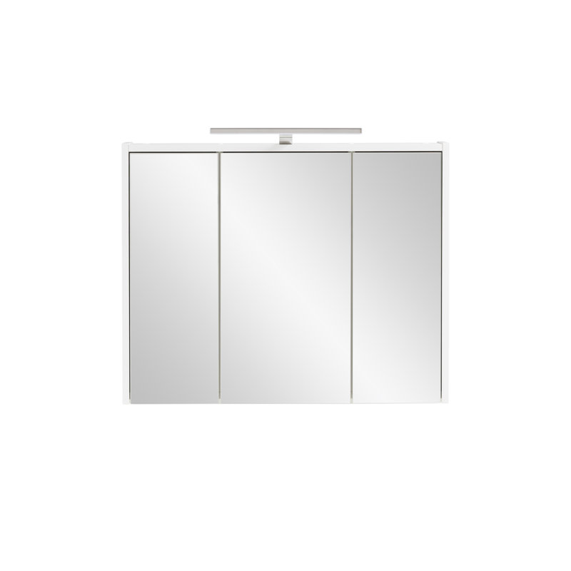 Mirror Cabinet with Lighting, 60" H x 74.5" W x 16"D