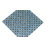 11.7" X 11.7" Polished Glass Mosaic Tile