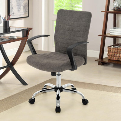 Chaise de bureau à haut dossier Aime