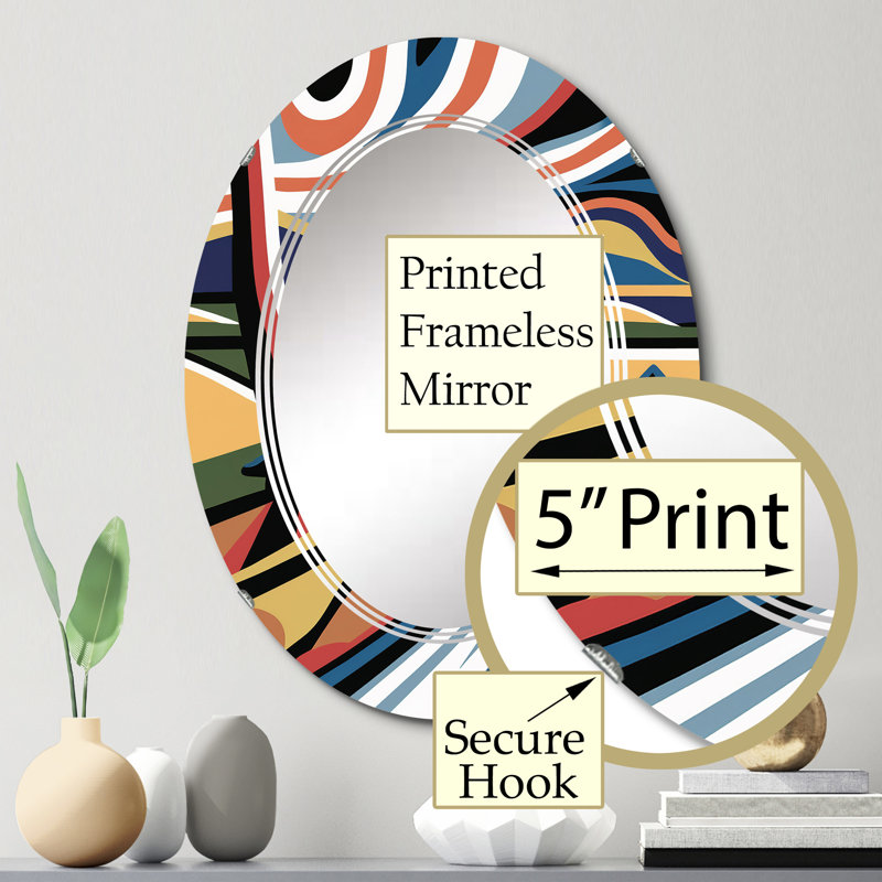 Miroir mural Willesha, 30 po x 20 po