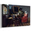 The Glass of Wine-Johannes Vermeer-Gallery Wrapped Canvas-c. 1660-785872282