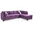 Malone Reversible Sectional Purple Microsuede-1725083115