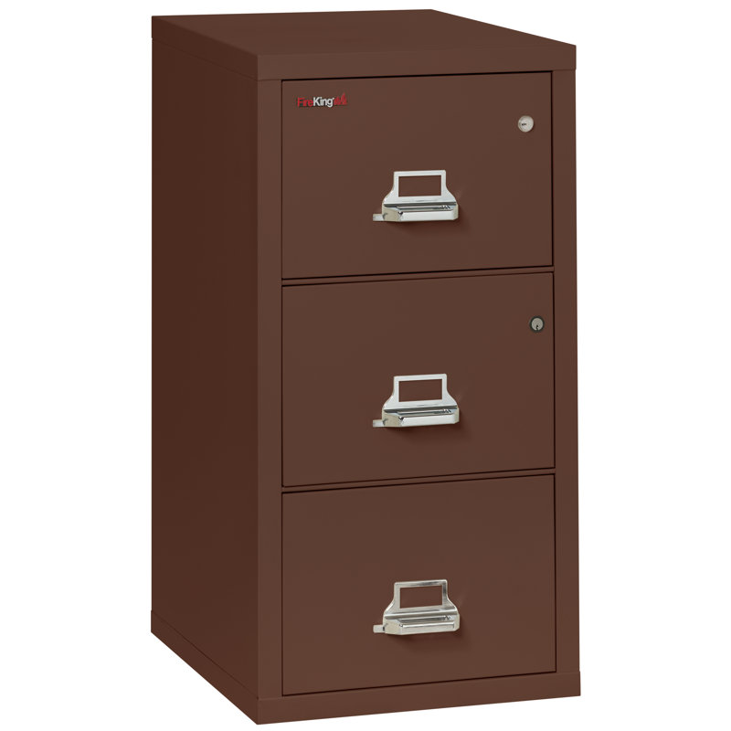 Legal 3 - Drawer File Cabinet, Brown, Platinum
