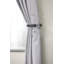 Diamante Brushed Silver 20cm Curtain Holdback-1696473784