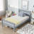 Twin Bed with Headboard and Footboard-2120954606