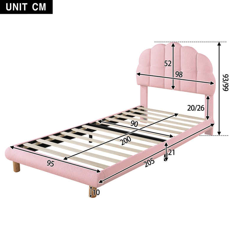 Bed, Pink