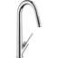AXOR Starck Pull Down Single Handle Kitchen Faucet-12087426