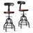 Jaykon Swivel Adjustable Height Counter Stool with Metal Frame