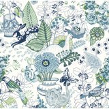 Whimsy Fauna 33' L x 20.4" W Wallpaper Roll