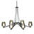 Oval Ribbon 6 - Light Shaded Classic/Traditional Chandelier-770869146-770869344