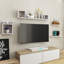 6 Piece Plastic / Acrylic Floating Shelf