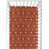 Orange rouille / blanc