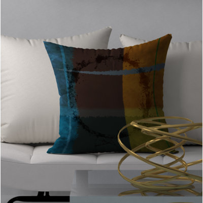 Tan Forever Square Pillow Cover & Insert
